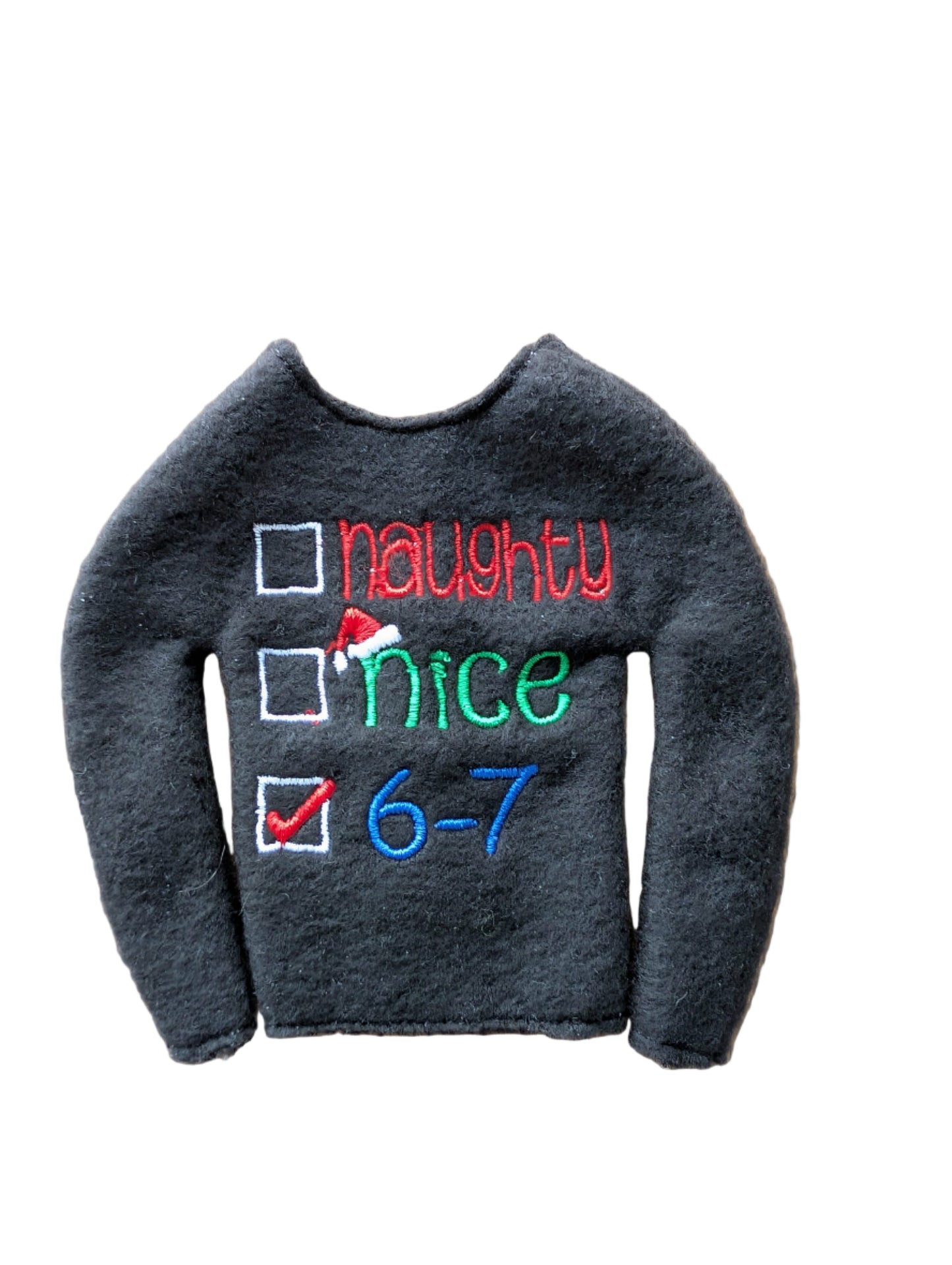 Naughty Nice 67 Elf Sweater