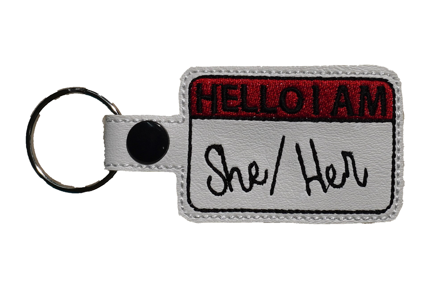 She/Her Pronouns Key Chain