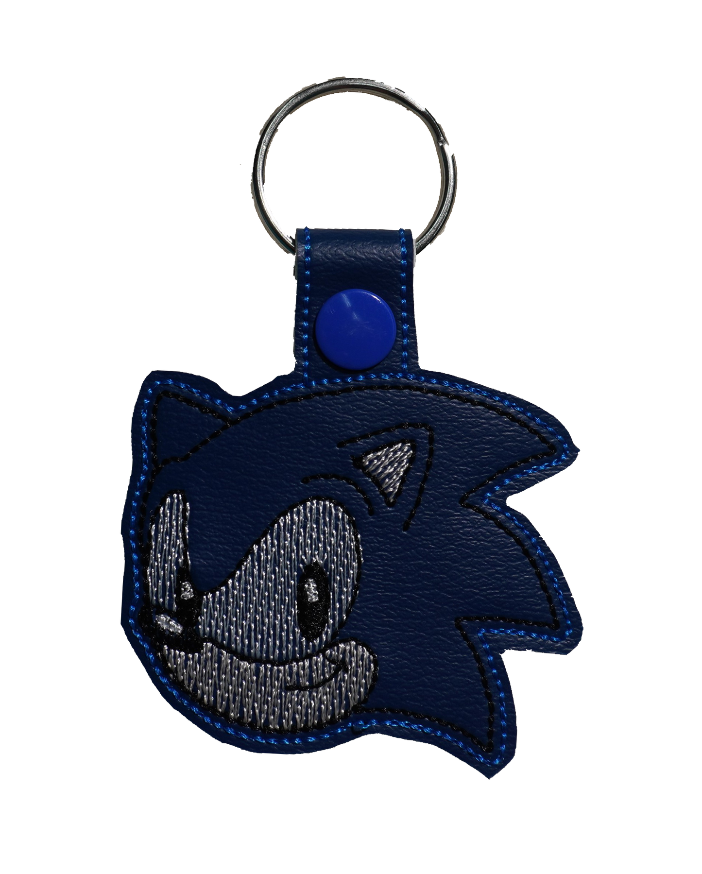 Blue Hedgehog Key Chain