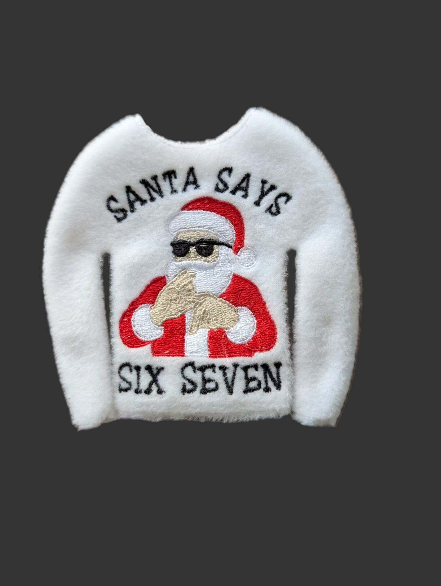 Santa Says 67 Elf Sweater