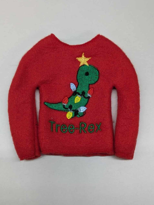 Tree Rex Elf Shirt