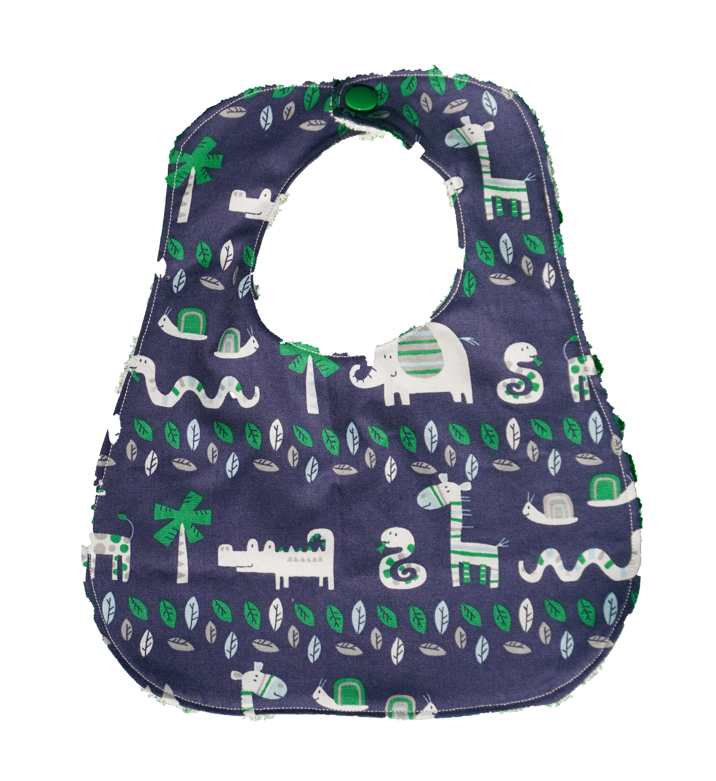 Jungle Animals Baby Bib