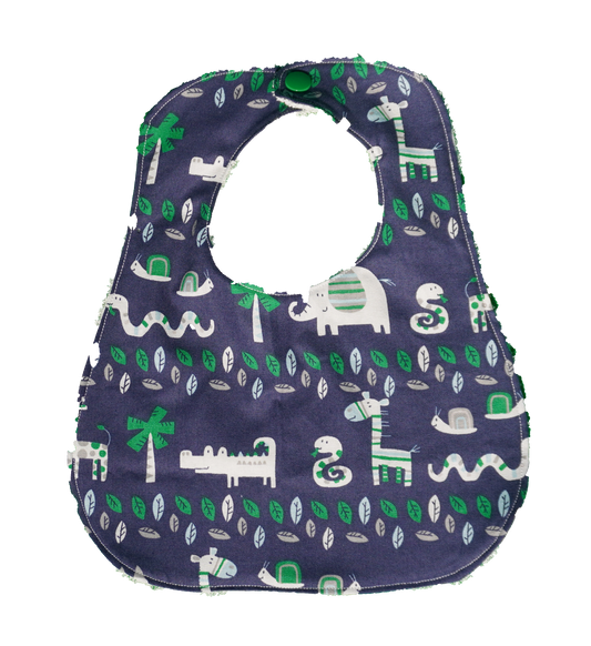 Jungle Animals Baby Bib