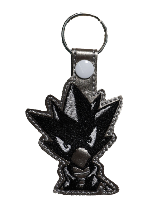 Anime Black Bird Key Chain