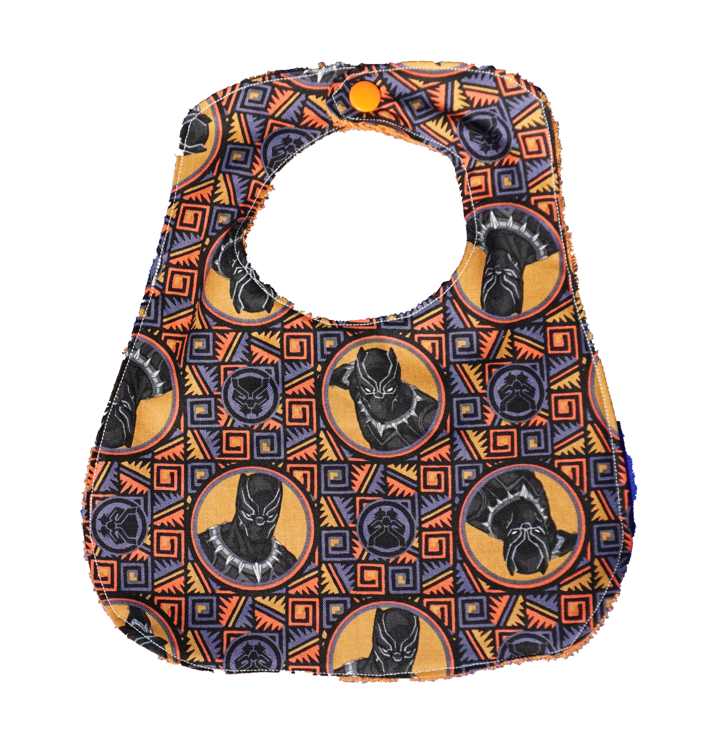 Panther Hero Baby Bib