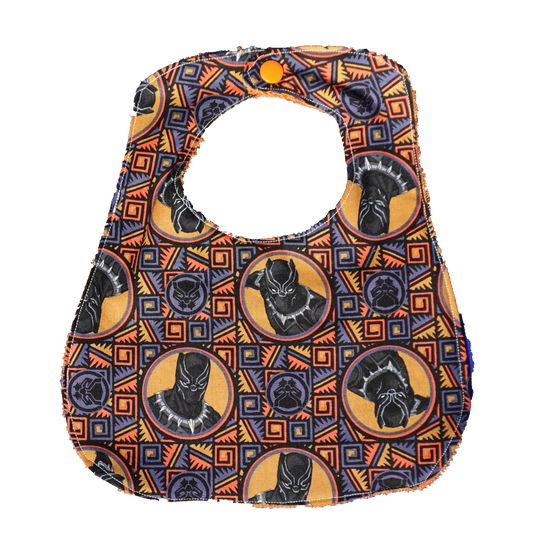 Panther Hero Baby Bib