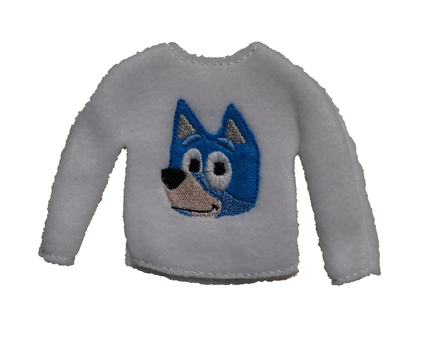 Blue Dog Elf Sweater