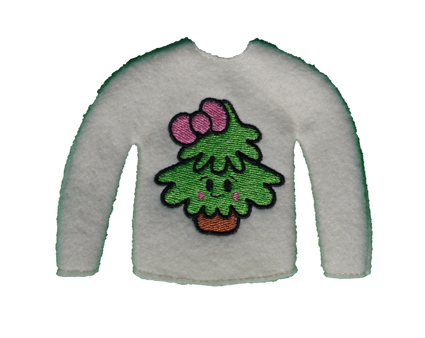 Cute Christmas Tree Elf Sweater