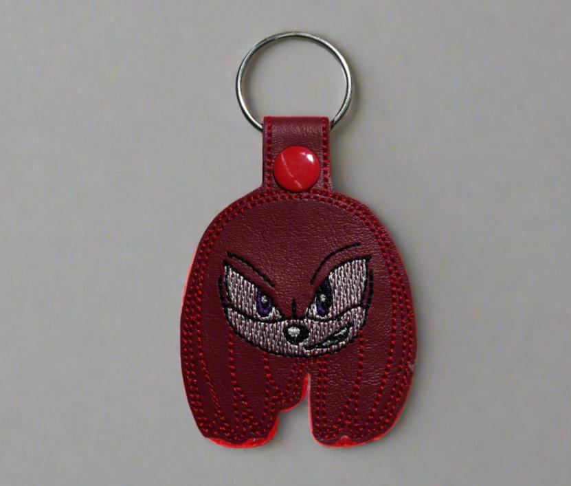 Red Hedgehog Key chain