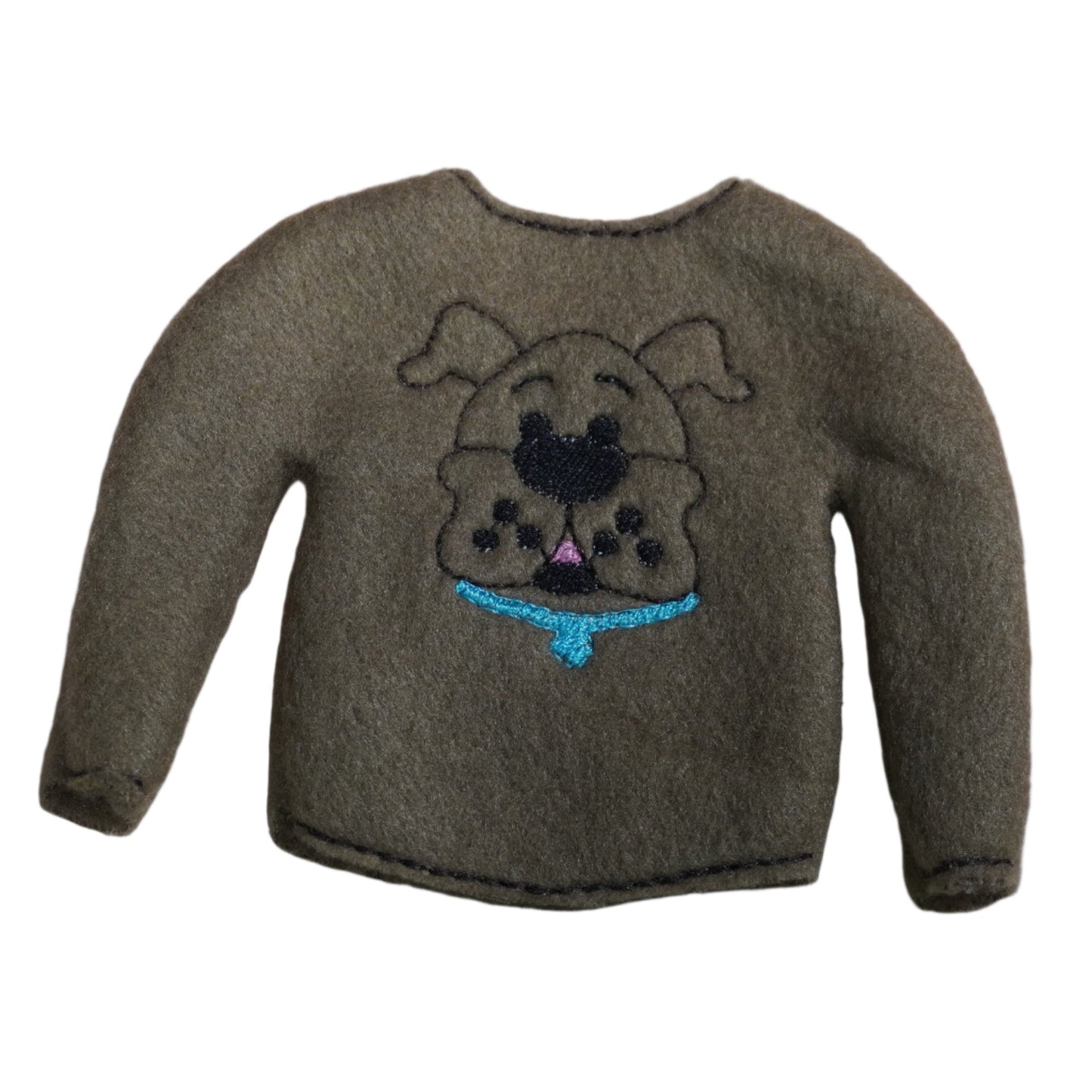 Mystery Dog Elf Sweater