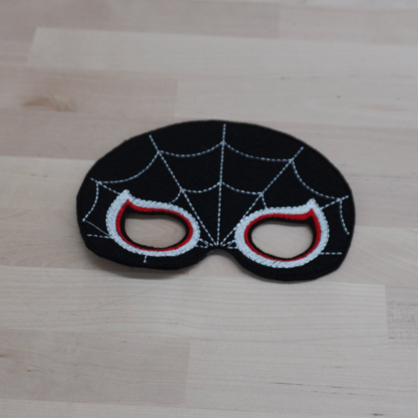 Black Spiderman Dress Up Mask