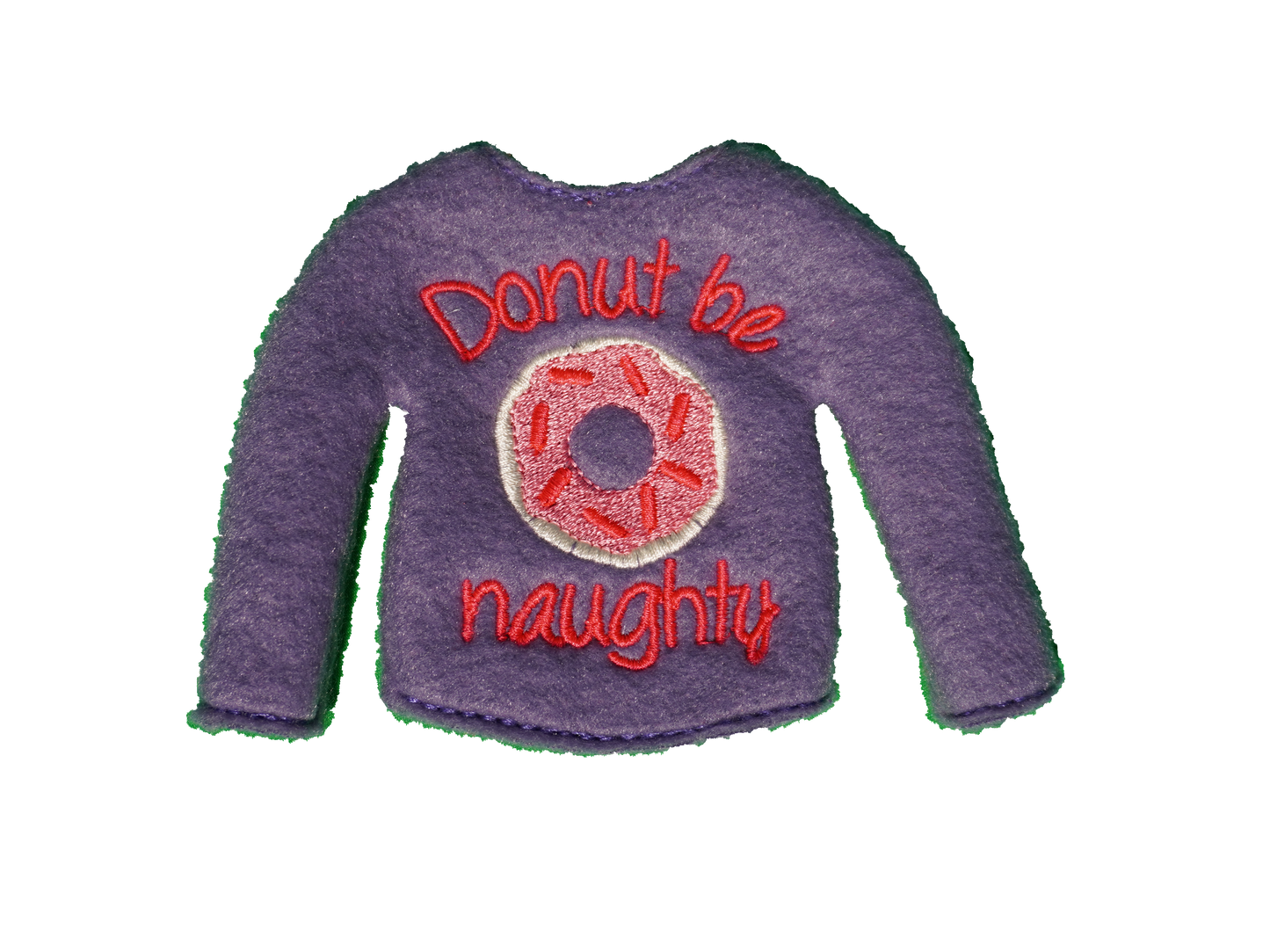 Donut Be Naughty Elf Sweater