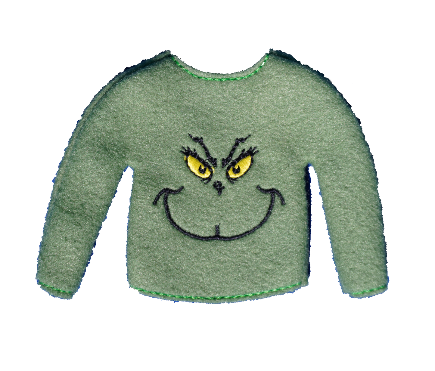 Mean One Face Elf Sweater