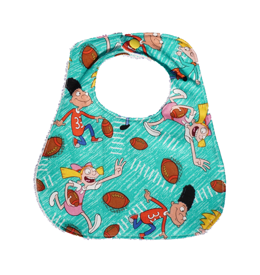 Football Head Baby Bib