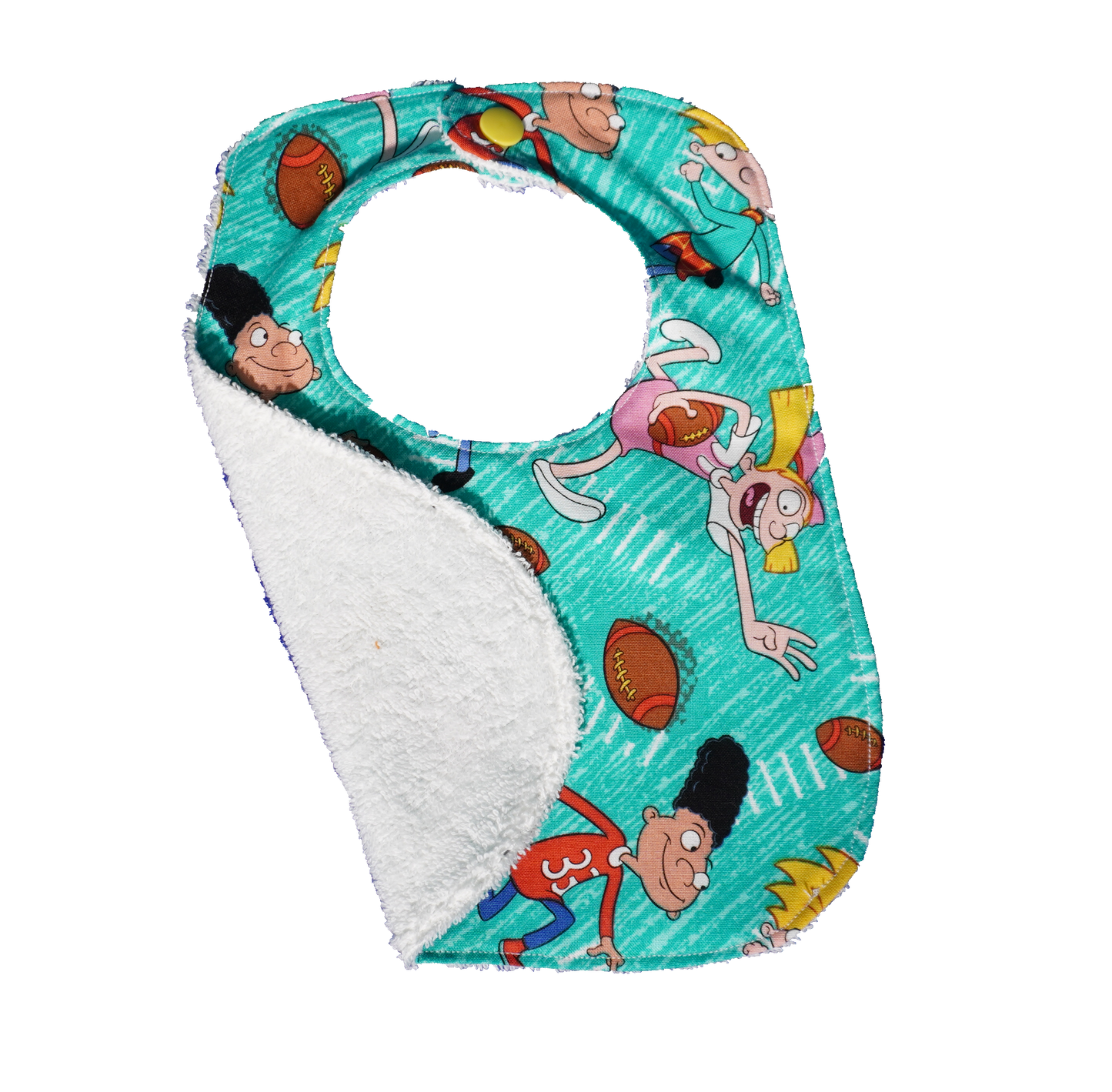 Football Head Baby Bib