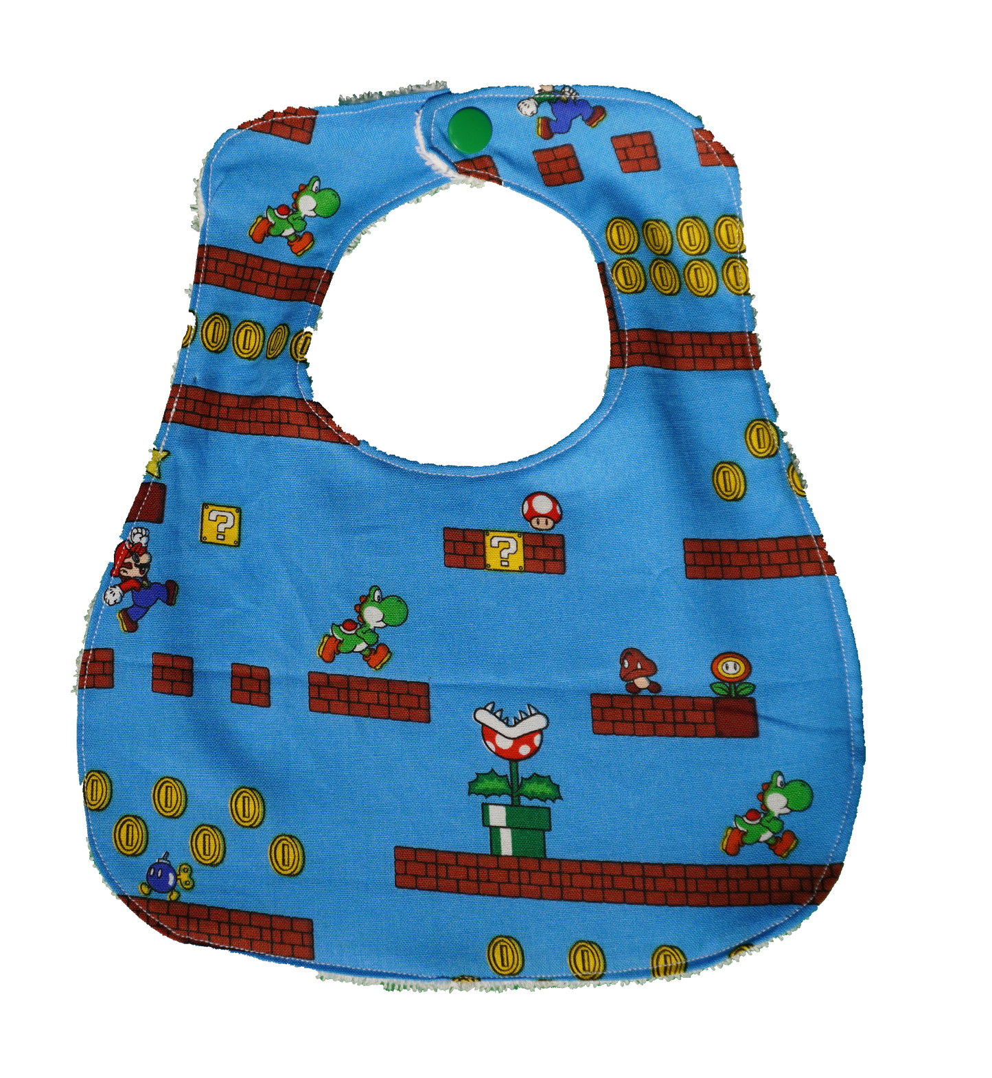 Super Bros Baby Bib