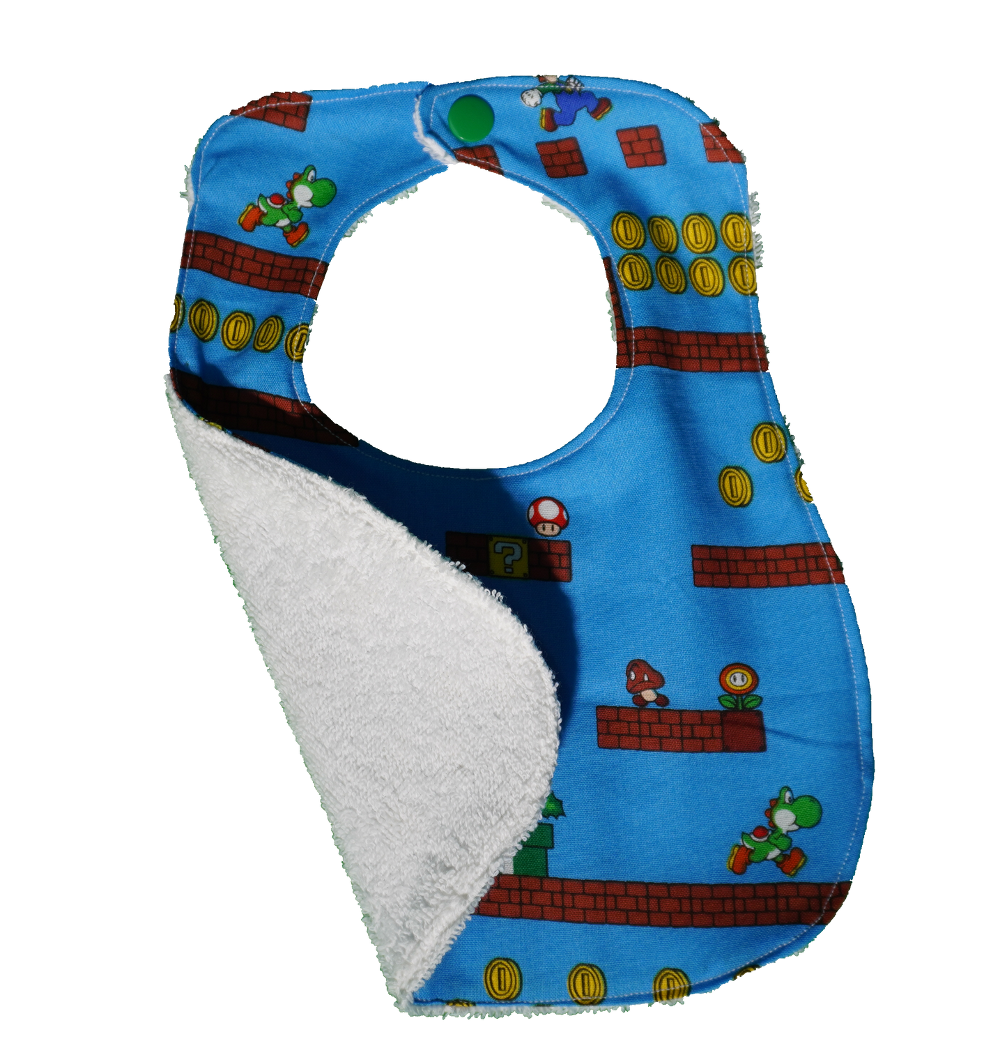 Super Bros Baby Bib