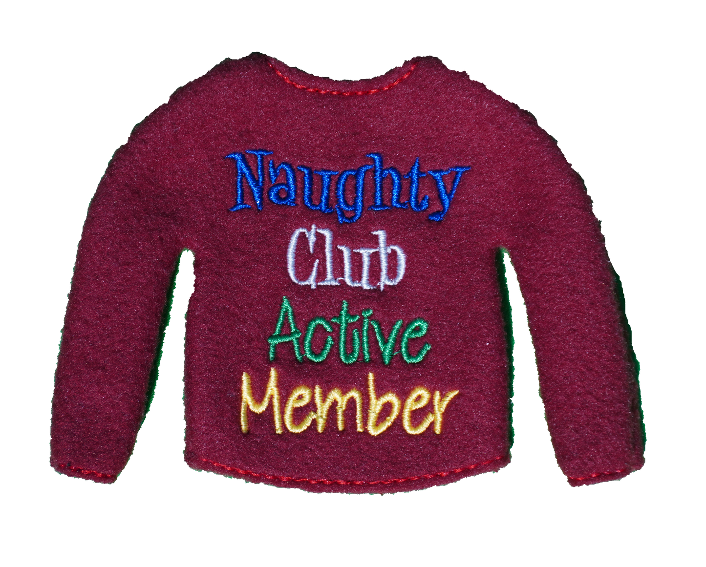 Naughty Club Active Member Elf Sweater