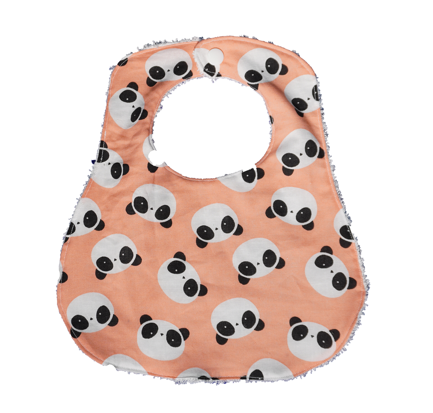 Panda Faces Baby Bib