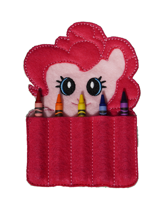 Pink Pony Crayon Buddy