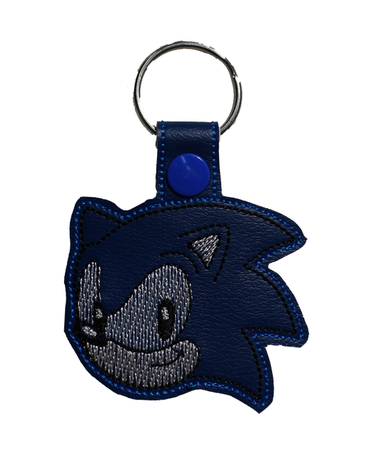 Blue Hedgehog  Key Chain