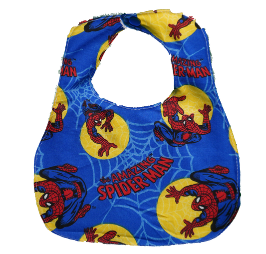 Spider Hero Baby Bib