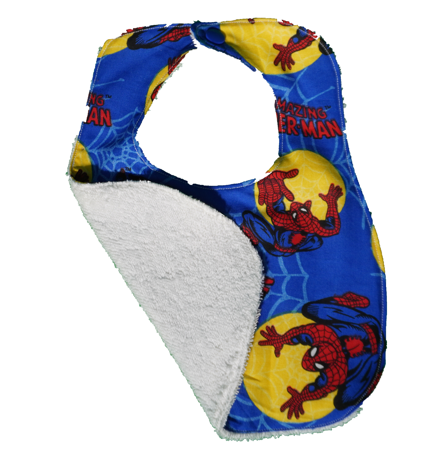 Spider Hero Baby Bib