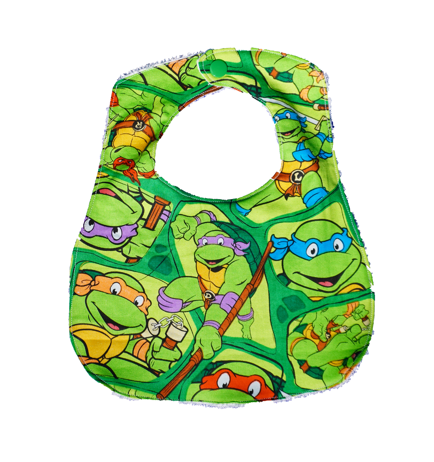 Turtles Baby Bib