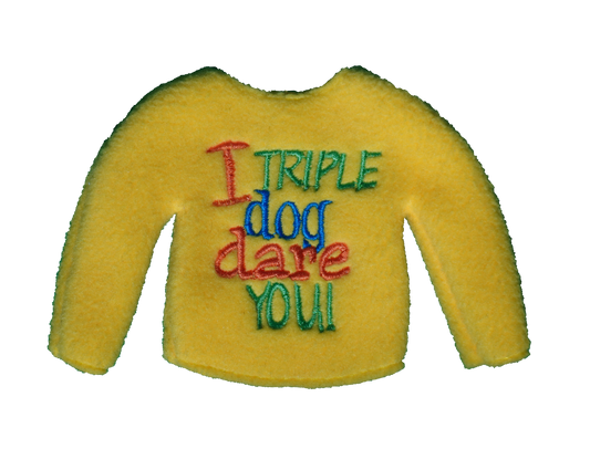 Triple Dog Dare You Elf Sweater